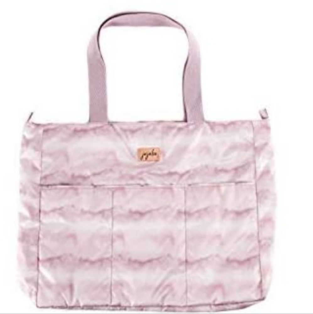 Jujube Large Everday Lightweight Travel Tote Bag with storage pockets.